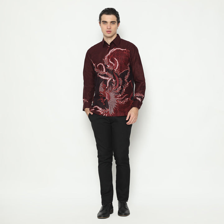Hadinata Batik Premium Kemeja Panjang Furing Genta Gyana