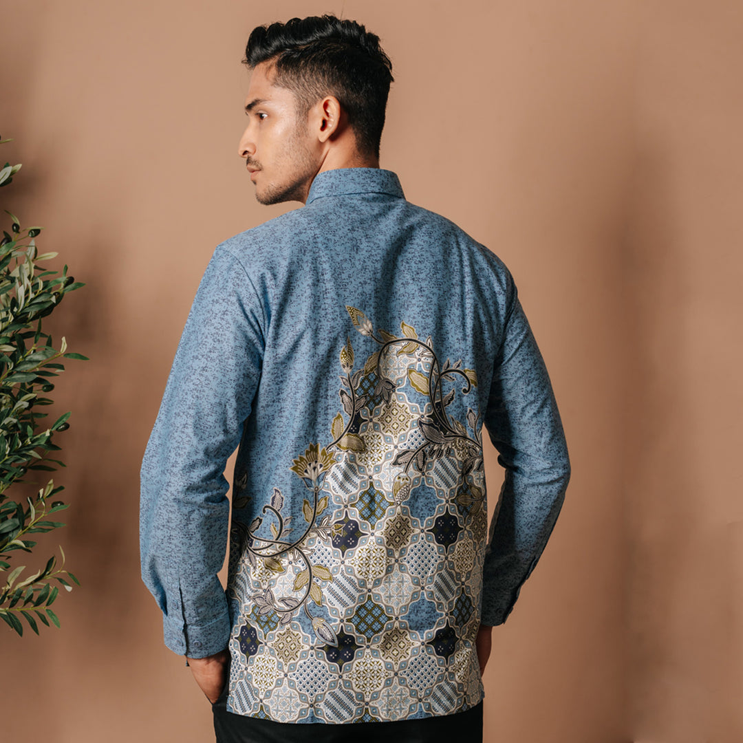Hadinata Batik Kemeja Panjang Furing Superfine Bhalendra Bhiwanda