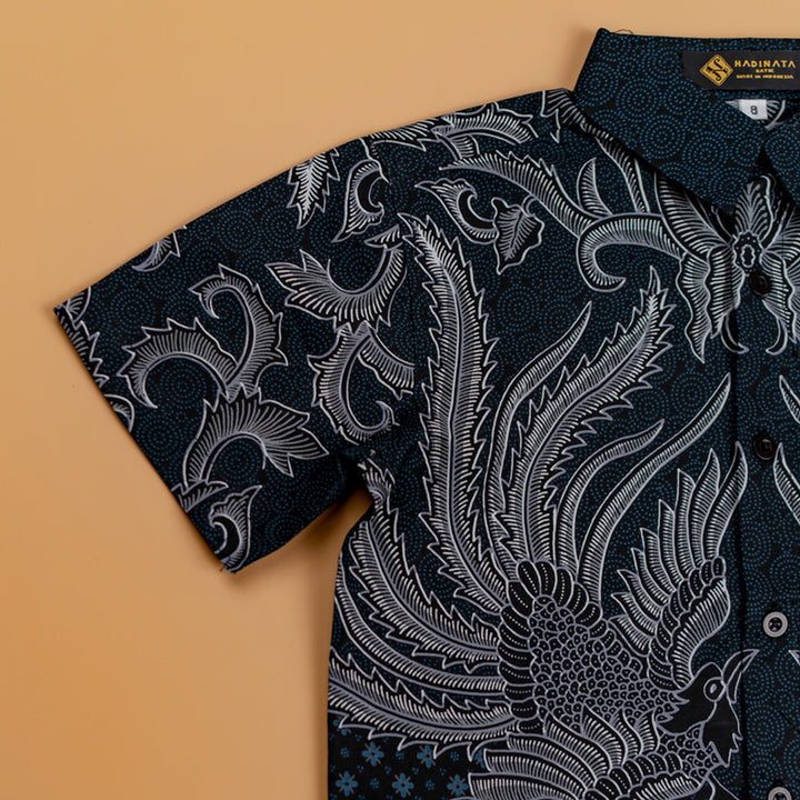 Hadinata Batik Kemeja Anak Superfine Ranvir Ranita
