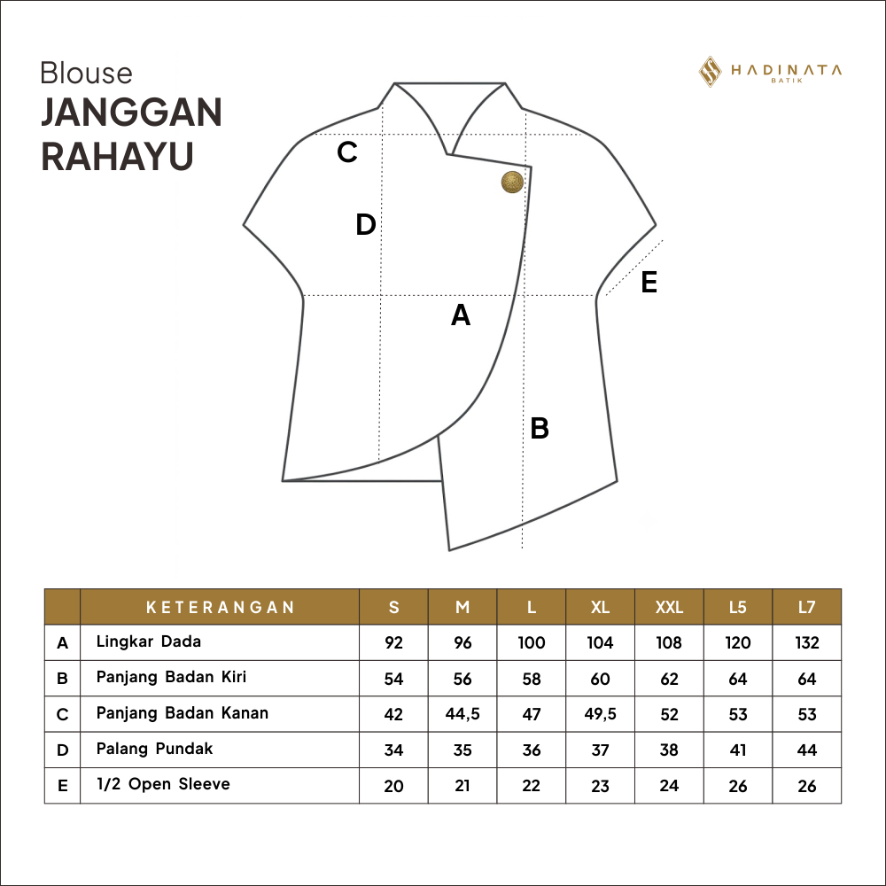Hadinata Batik Wanita Kebaya Janggan Rahayu