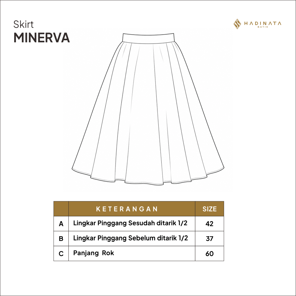 Hadinata Batik Premium Rok Batik Wanita Minerva