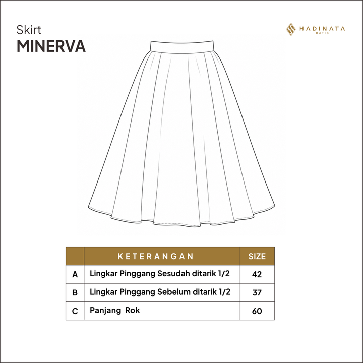 Hadinata Batik Premium Rok Batik Wanita Minerva
