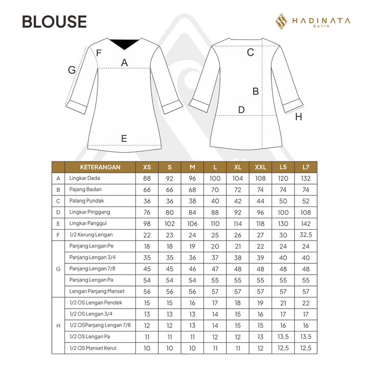 Blouse Hadinata Batik Marion Mathew