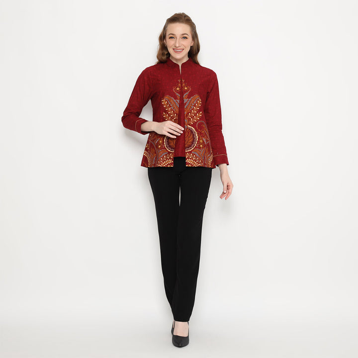Hadinata Batik Wanita Blouse Laila Lateef