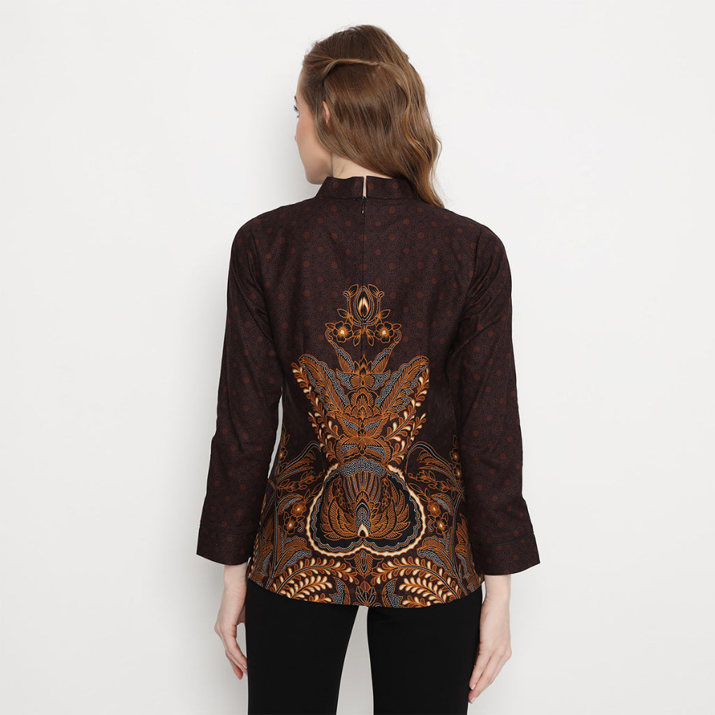 Hadinata Batik Wanita Blouse Farah Fajri