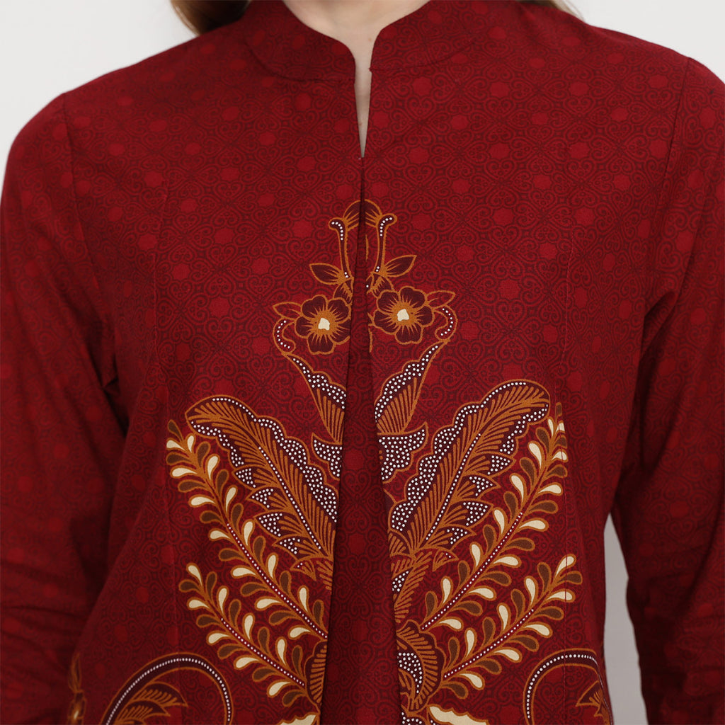 Hadinata Batik Wanita Blouse Laila Lateef
