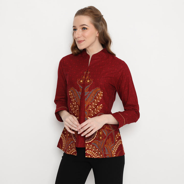 Hadinata Batik Wanita Blouse Laila Lateef