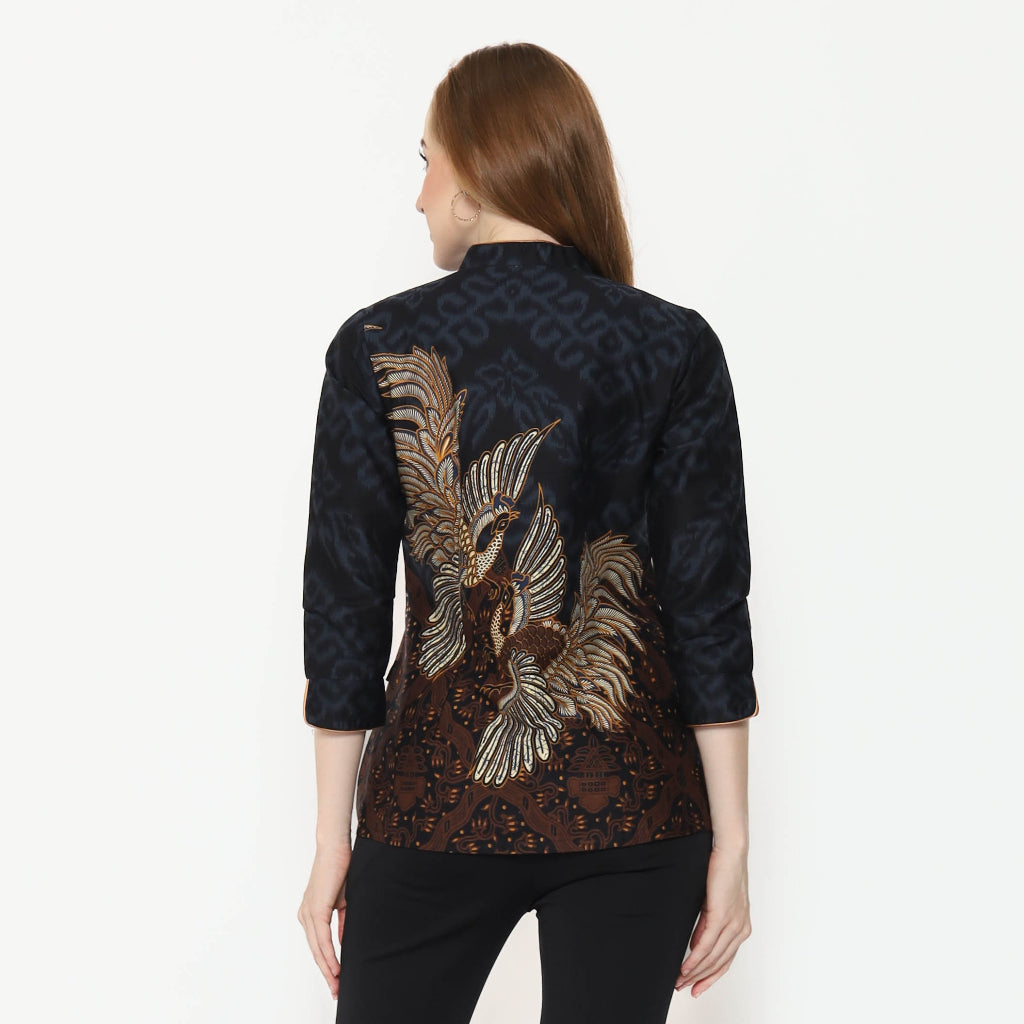 Hadinata Batik Wanita Superfine Blouse Rihana Rajendra