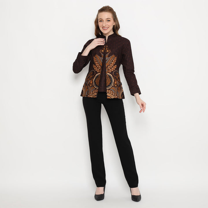 Hadinata Batik Wanita Blouse Farah Fajri