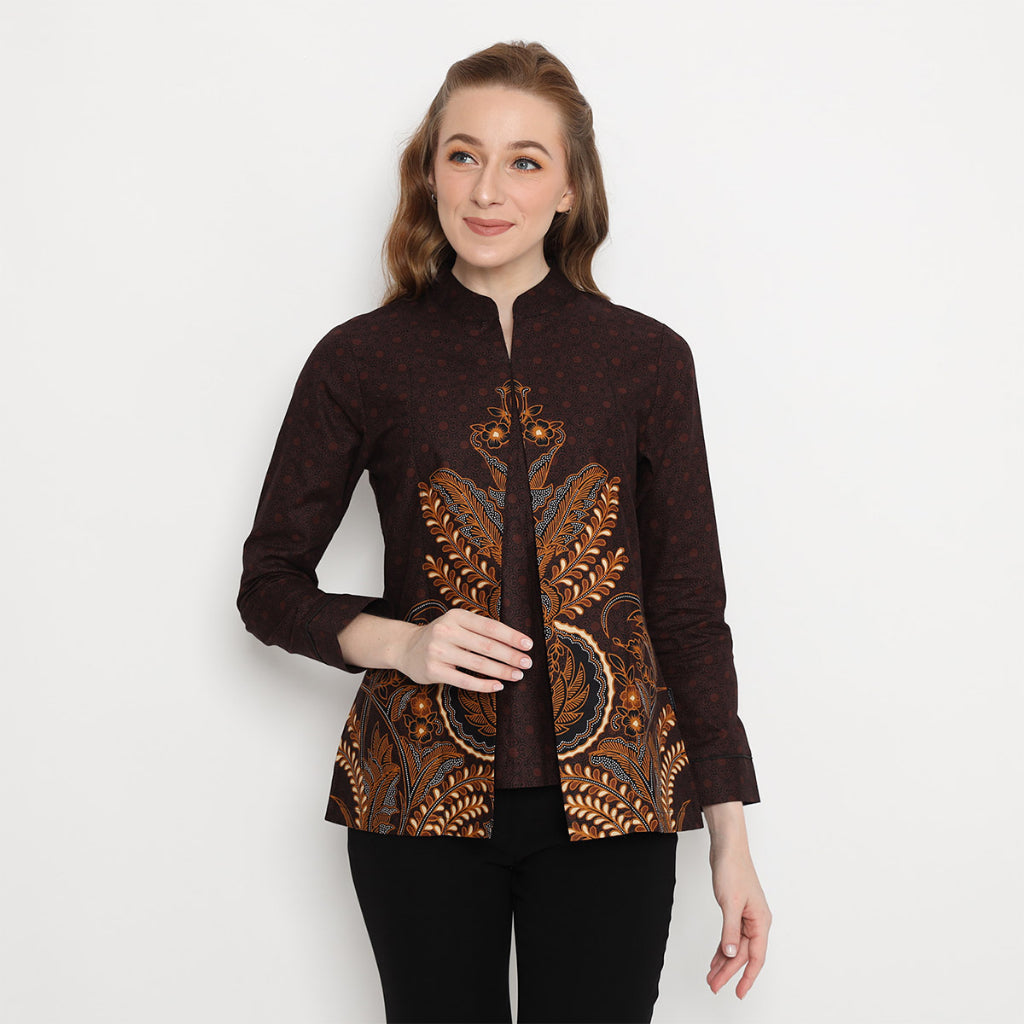 Hadinata Batik Wanita Blouse Farah Fajri