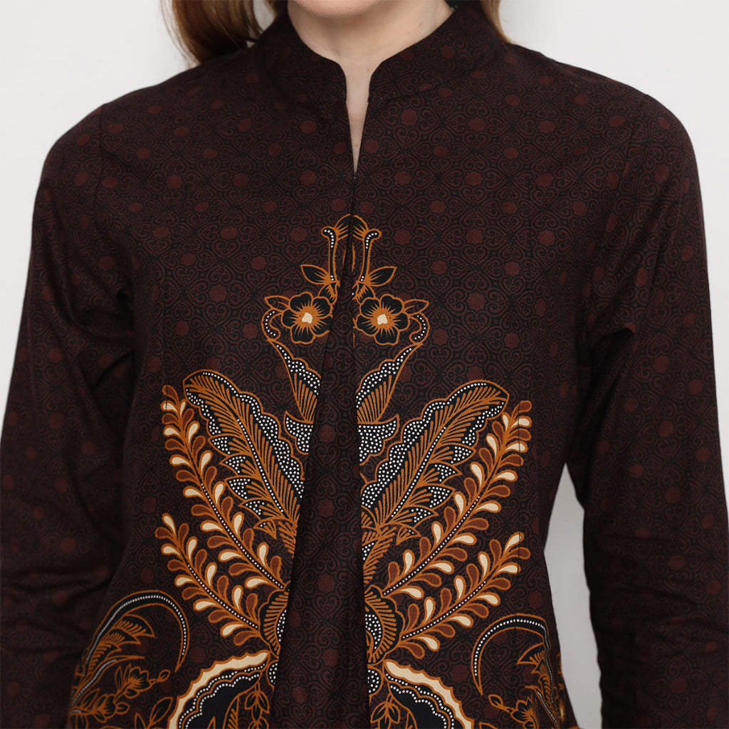 Hadinata Batik Wanita Blouse Farah Fajri