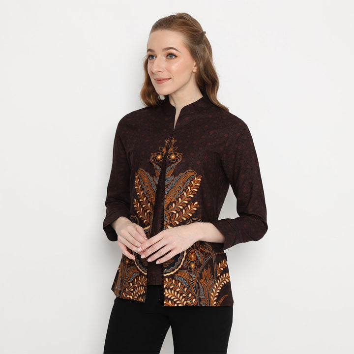 Hadinata Batik Wanita Blouse Farah Fajri