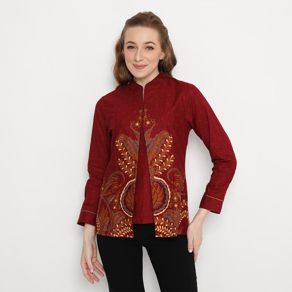 Hadinata Batik Wanita Blouse Laila Lateef