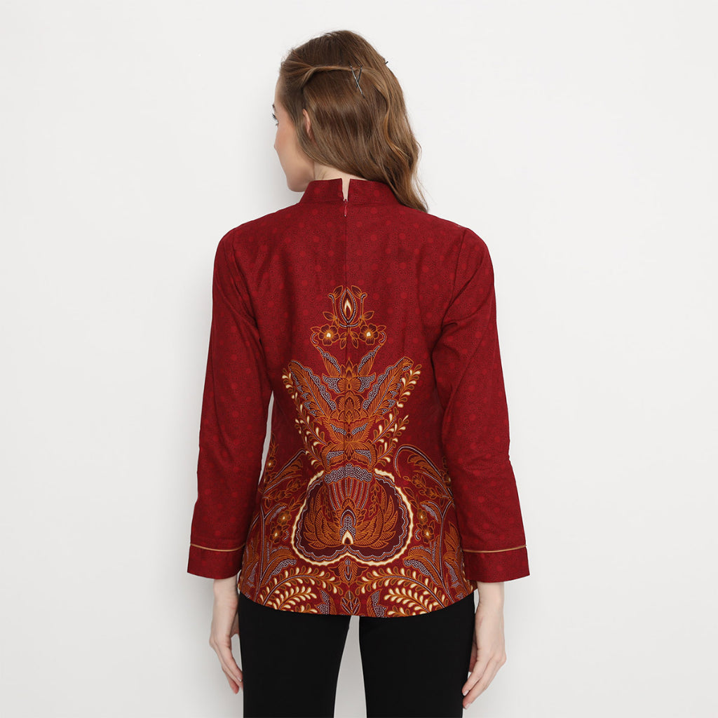 Hadinata Batik Wanita Blouse Laila Lateef