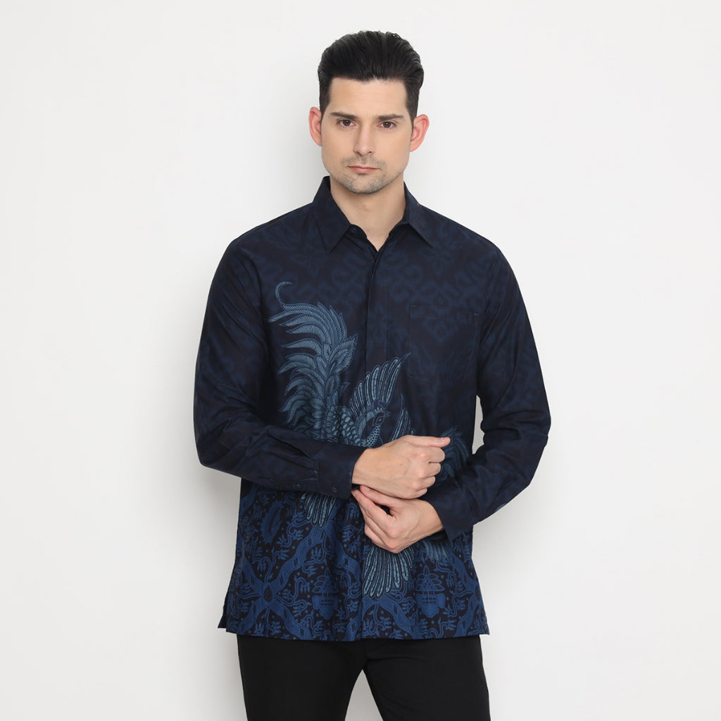 Hadinata Batik Kemeja Panjang Furing Superfine Sidharta Salma