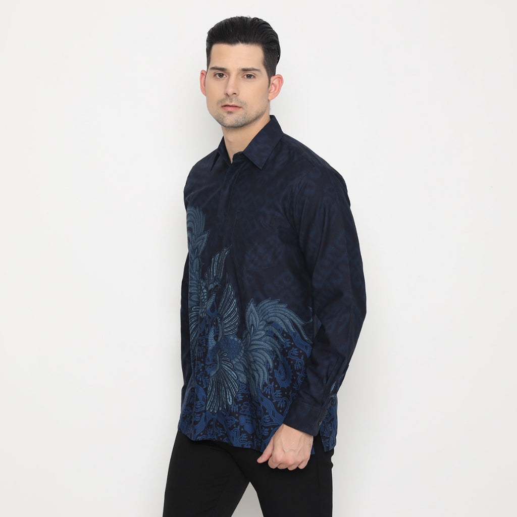 Hadinata Batik Kemeja Panjang Furing Superfine Sidharta Salma