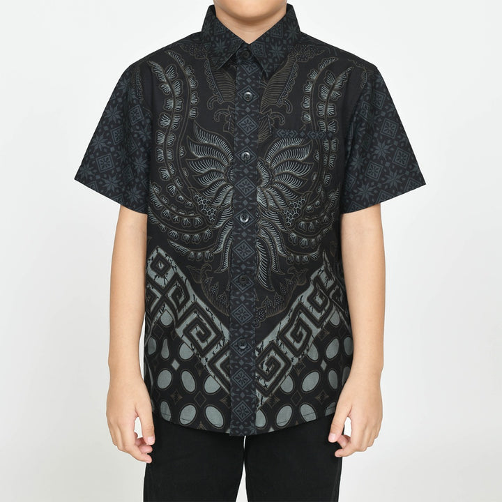 Hadinata Batik Kemeja Anak Superfine Amartya Arshi