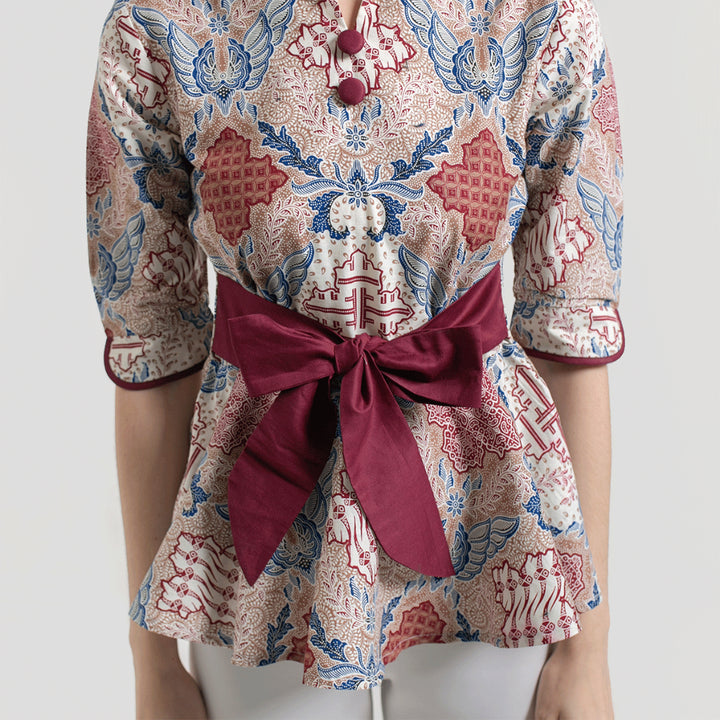 Hadinata Batik Wanita Blouse Nayla Gilby