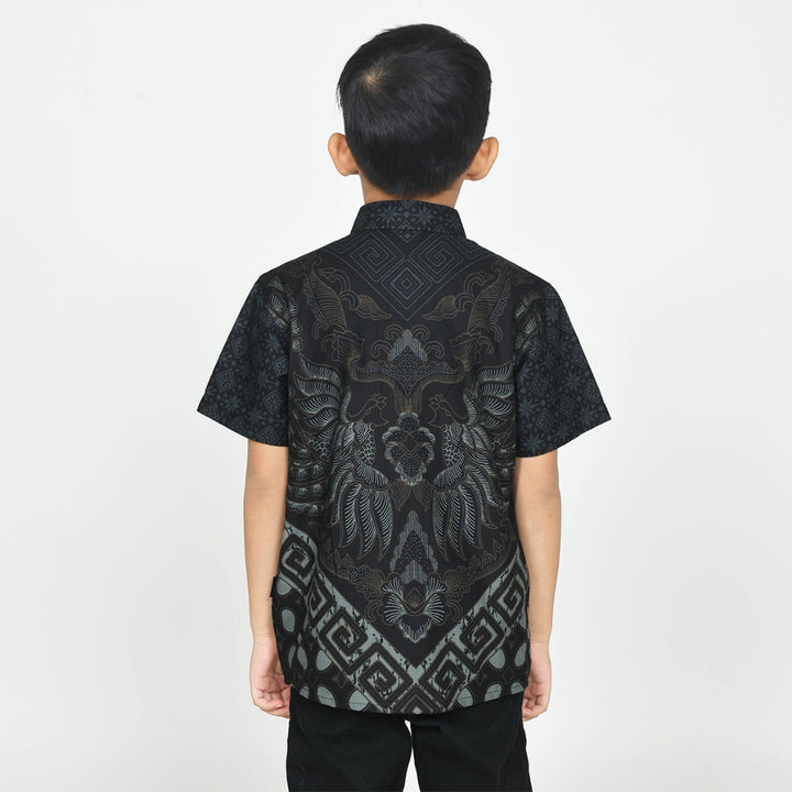 Hadinata Batik Kemeja Anak Superfine Amartya Arshi