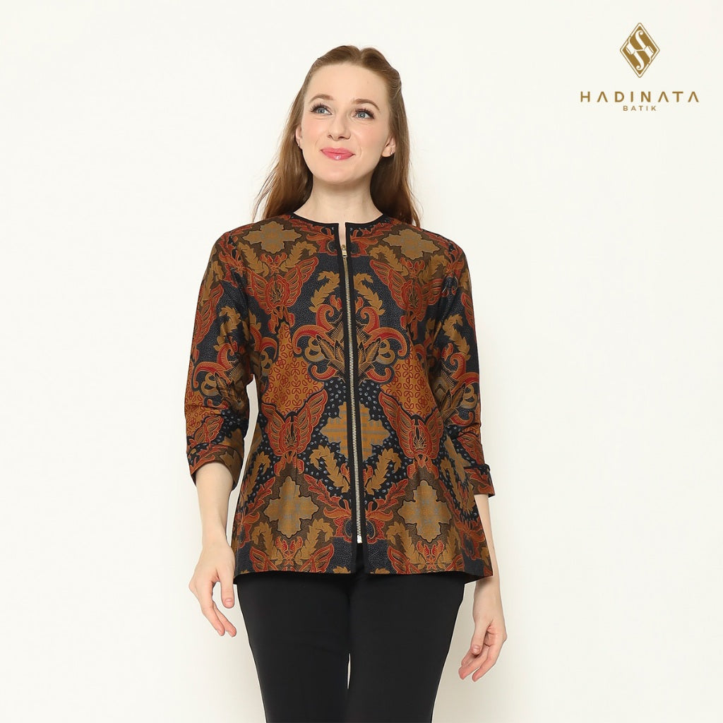 Hadinata Batik Wanita Blouse Kalyani Karna