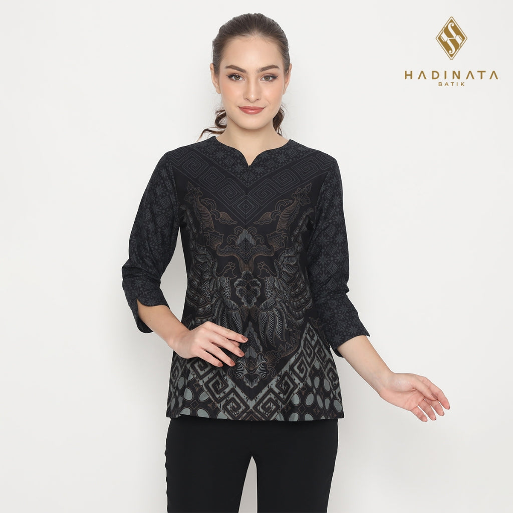 Hadinata Batik Wanita Superfine Blouse Arshi Amartya