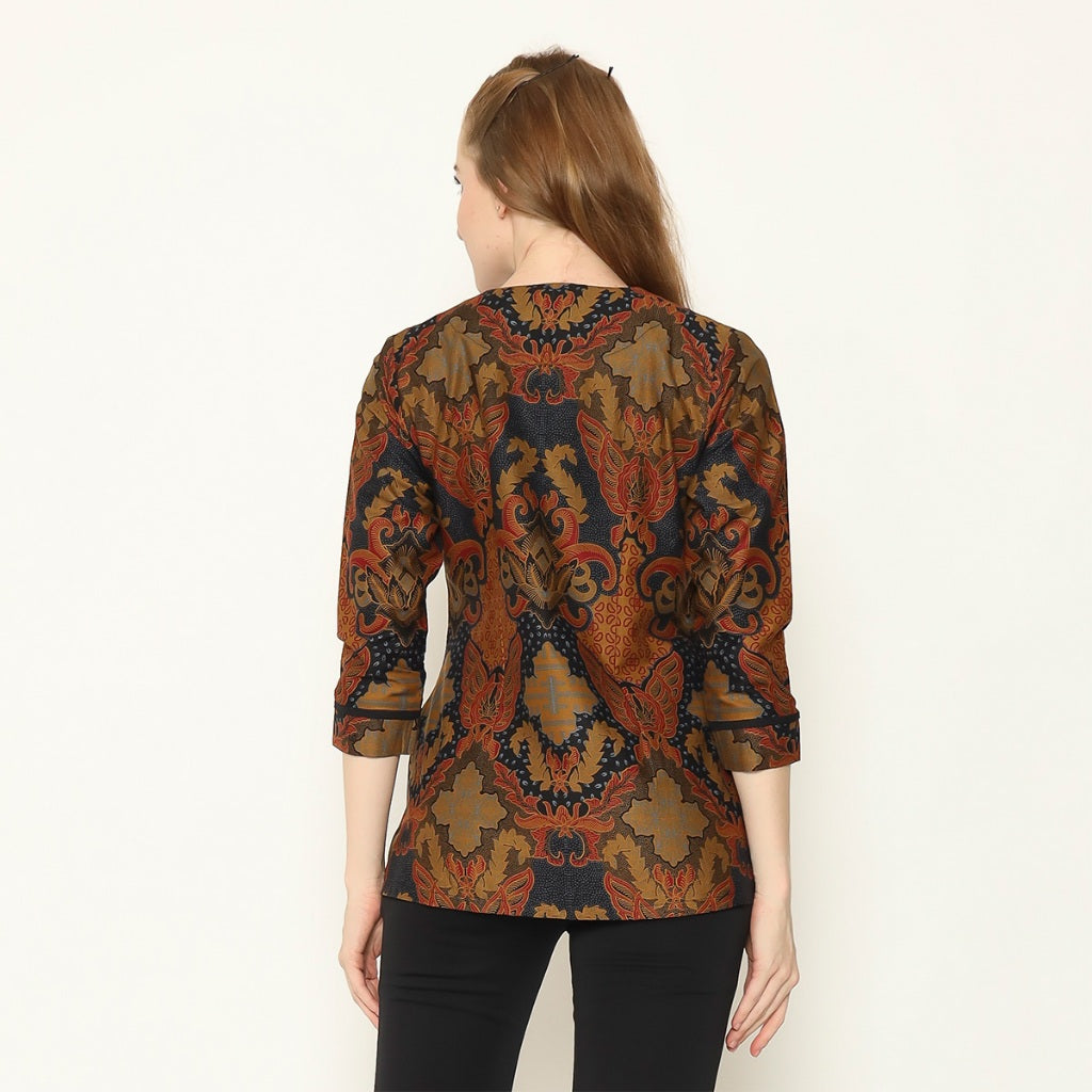 Hadinata Batik Wanita Blouse Kalyani Karna