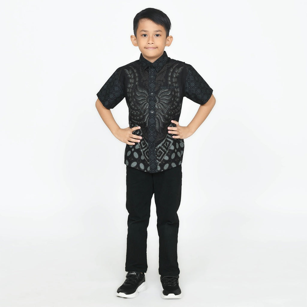 Hadinata Batik Kemeja Anak Superfine Amartya Arshi