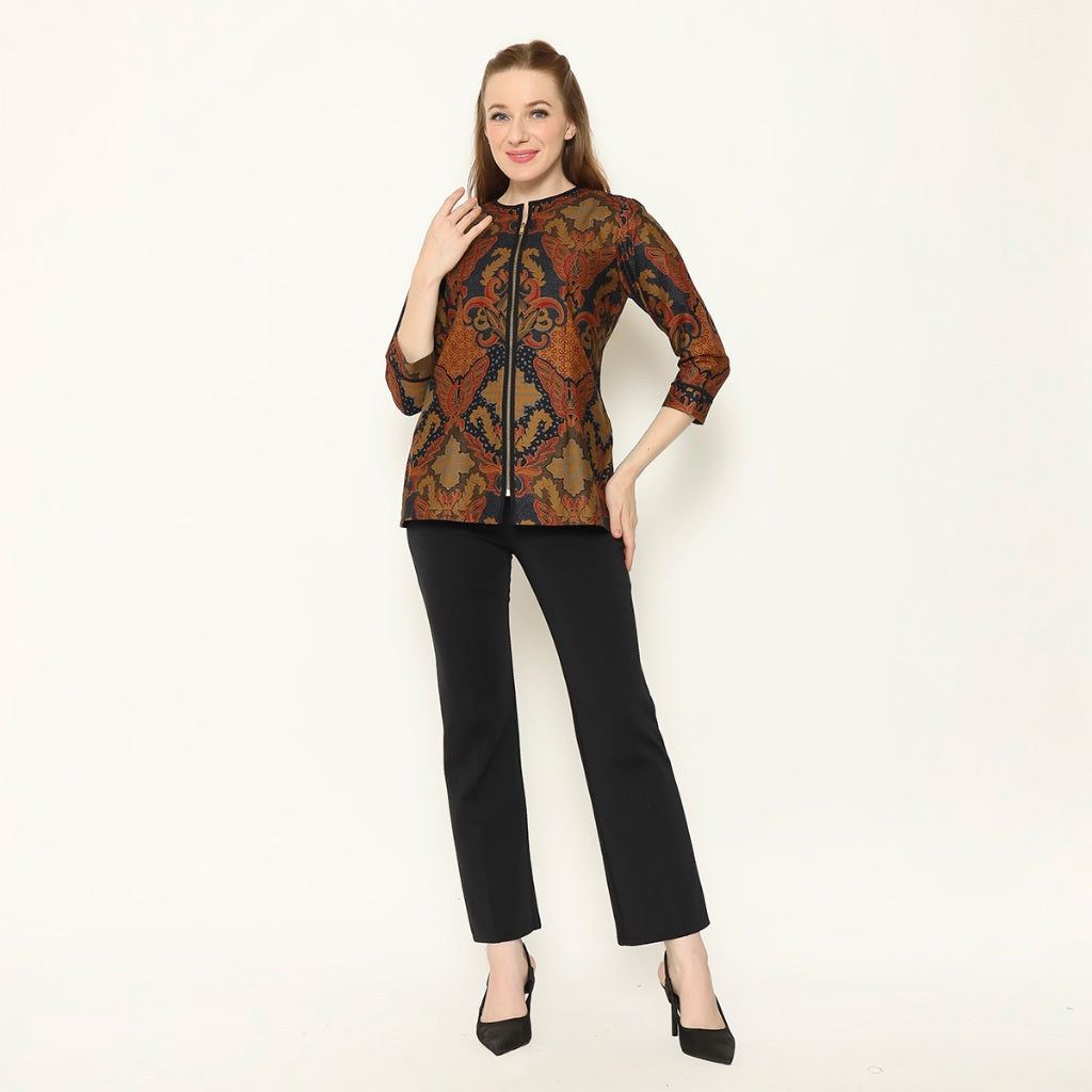 Hadinata Batik Wanita Blouse Kalyani Karna