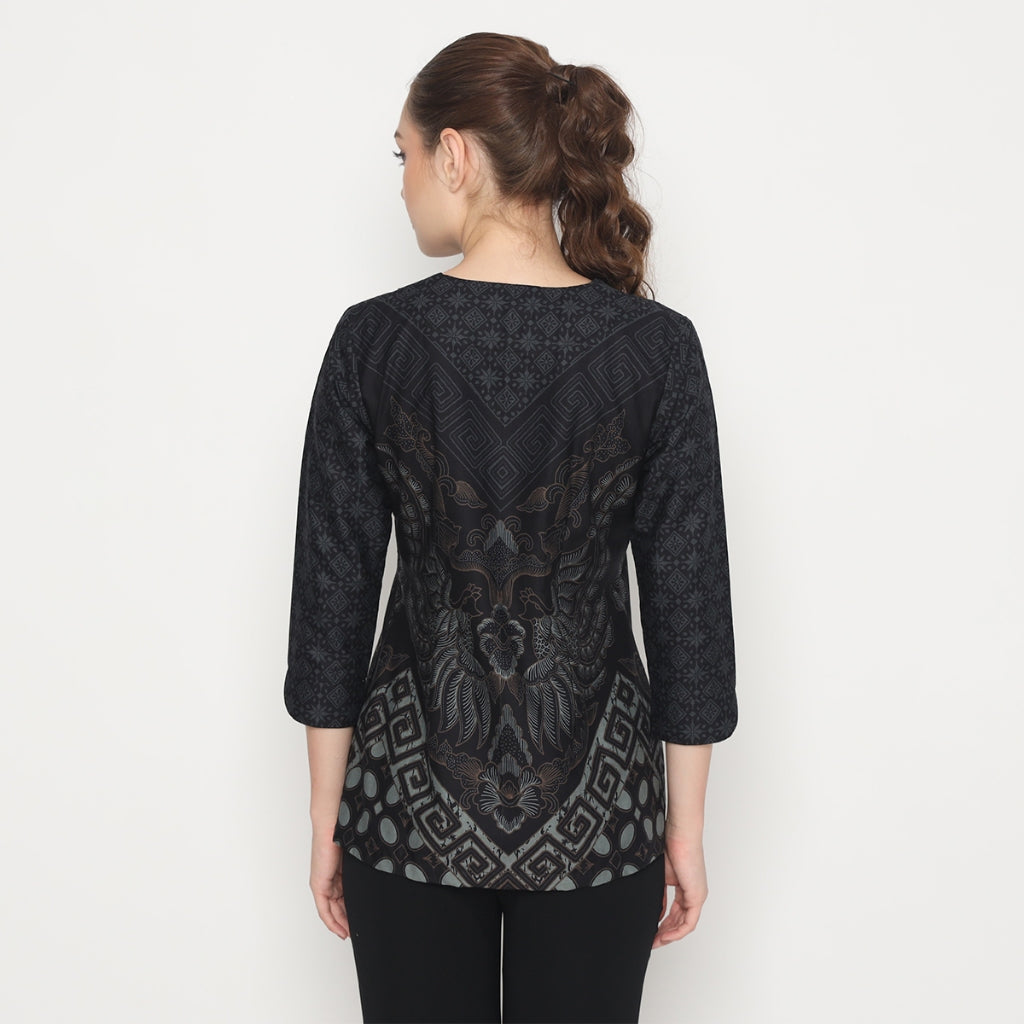 Hadinata Batik Wanita Superfine Blouse Arshi Amartya