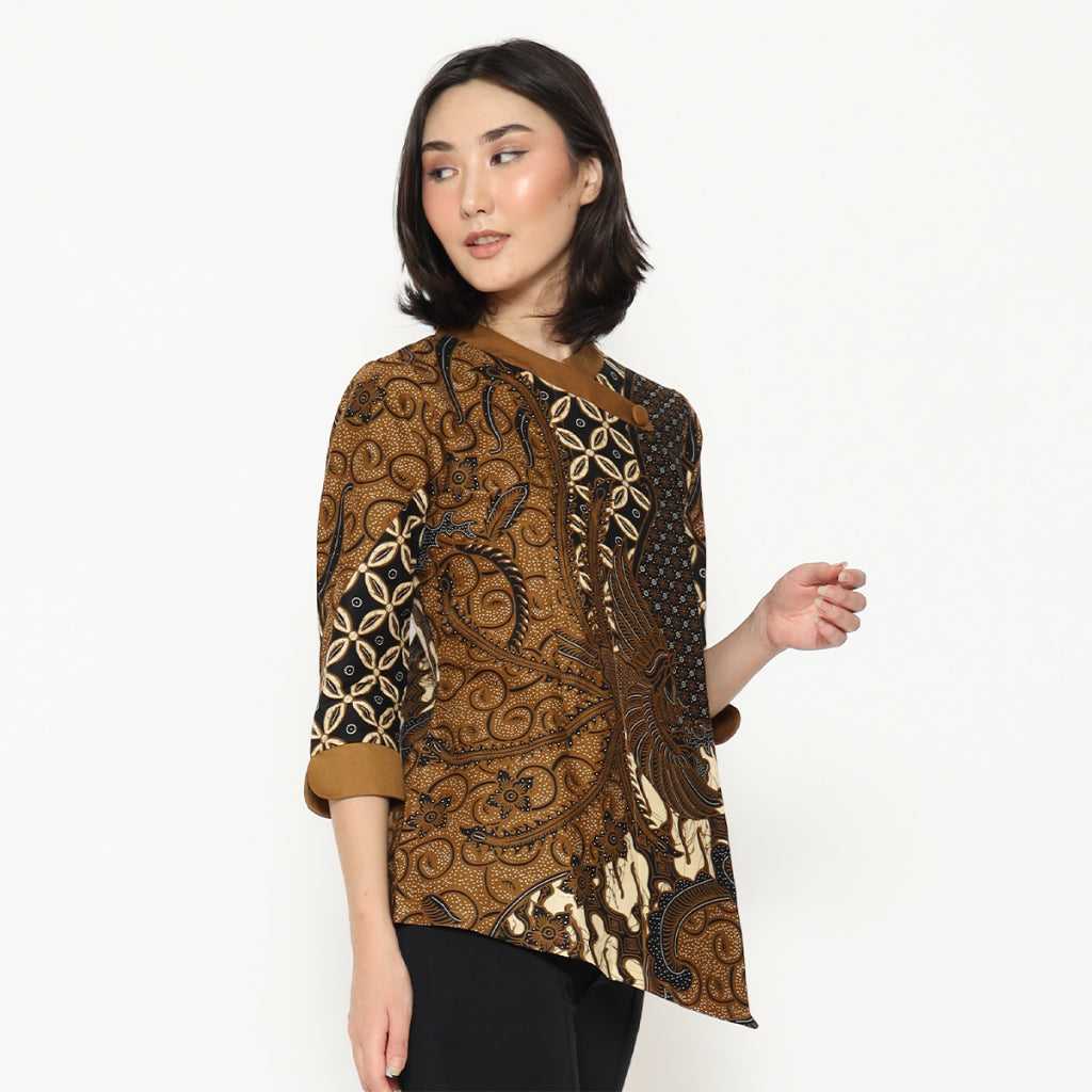 Hadinata Batik Wanita Blouse Maharani Manggala