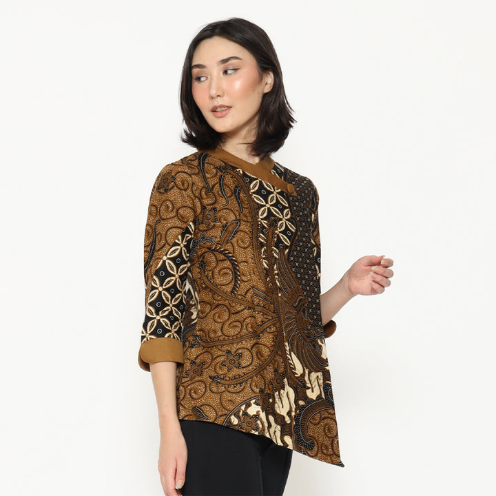 Hadinata Batik Wanita Blouse Maharani Manggala