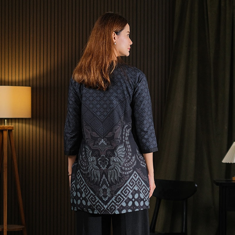 Hadinata Batik Wanita Outer Furing Superfine Arshie Amartya