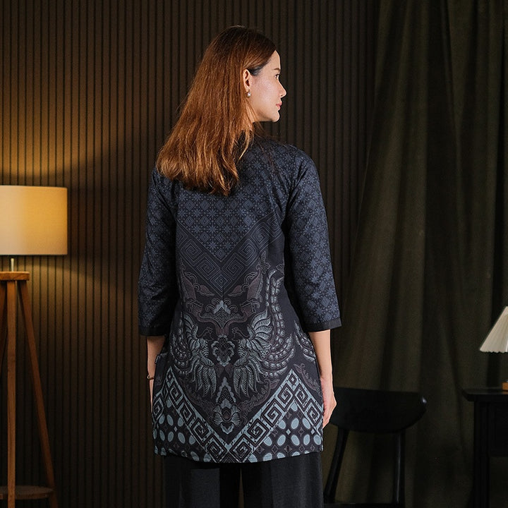 Hadinata Batik Wanita Outer Furing Superfine Arshie Amartya