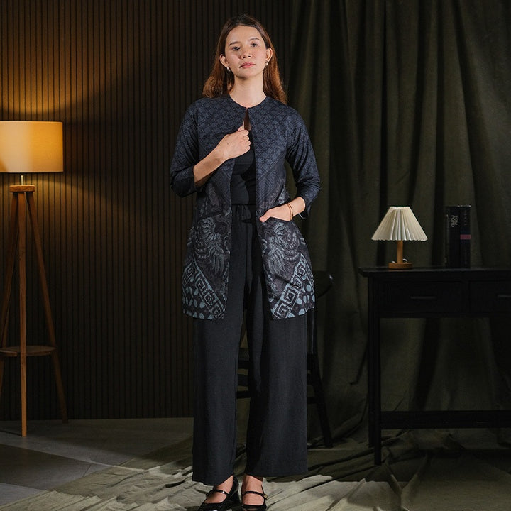 Hadinata Batik Wanita Outer Furing Superfine Arshie Amartya