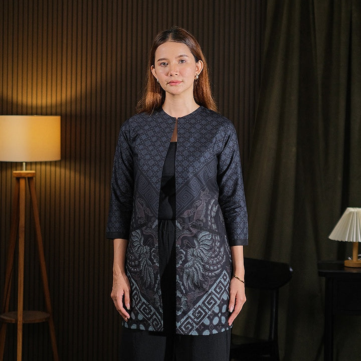 Hadinata Batik Wanita Outer Furing Superfine Arshie Amartya