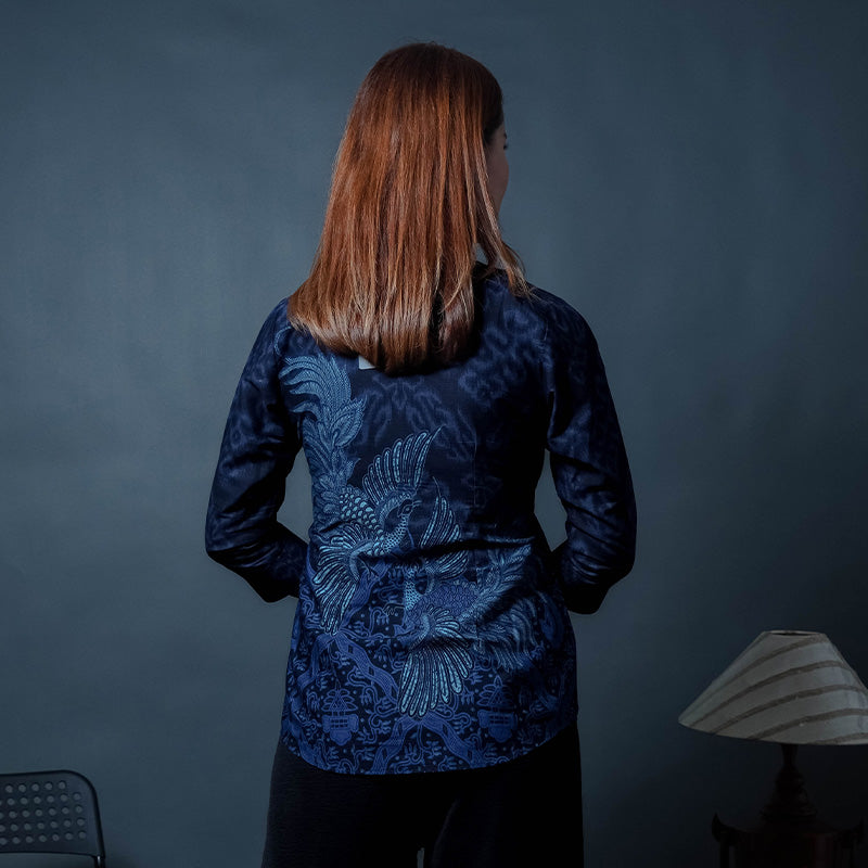 Hadinata Batik Wanita Superfine Blouse Salma Sidharta