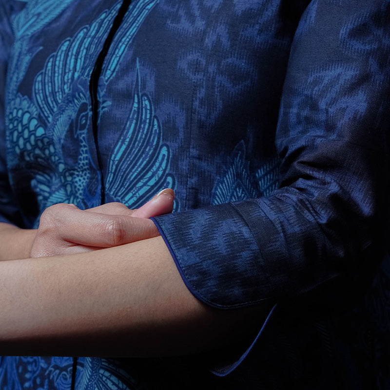 Hadinata Batik Wanita Superfine Blouse Salma Sidharta