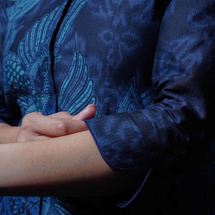 Hadinata Batik Wanita Superfine Blouse Salma Sidharta
