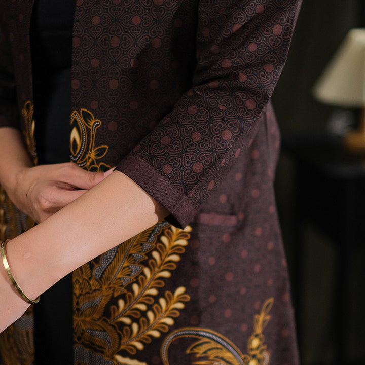 Hadinata Batik Wanita Outer Furing Farah Fajri