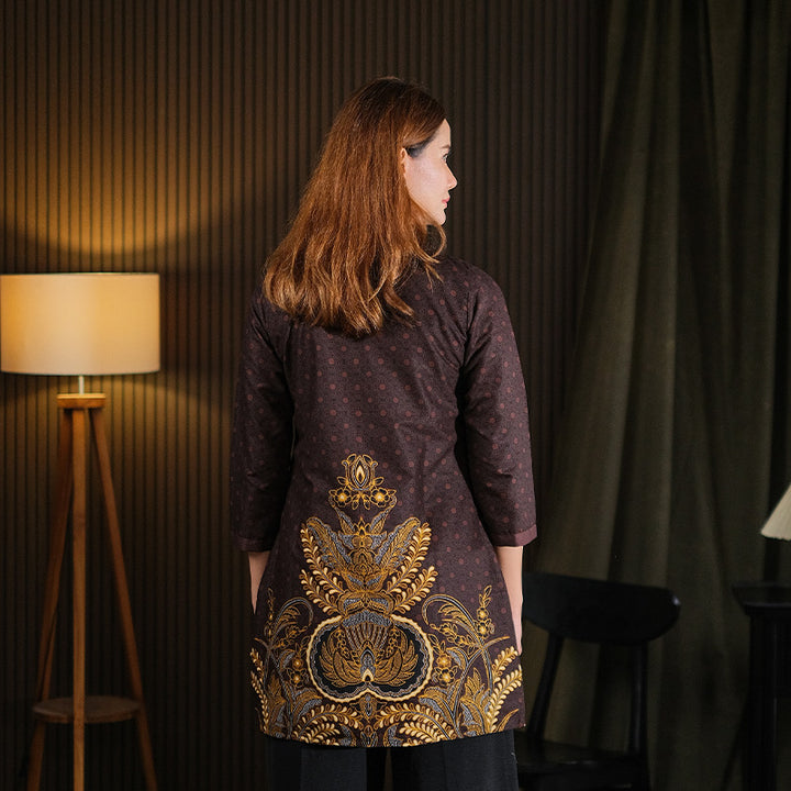 Hadinata Batik Wanita Outer Furing Farah Fajri