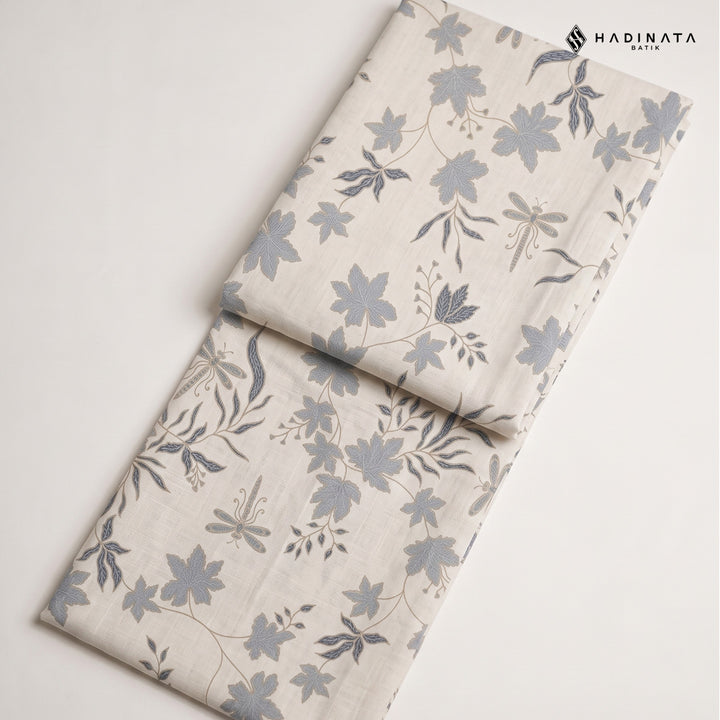 Hadinata Batik Premium Kain Katun Superfine Vidalea White