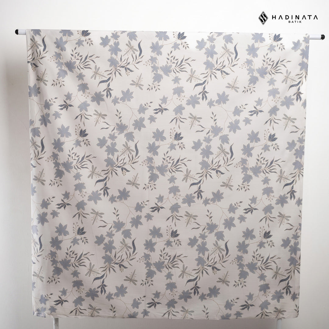 Hadinata Batik Premium Kain Katun Superfine Vidalea White