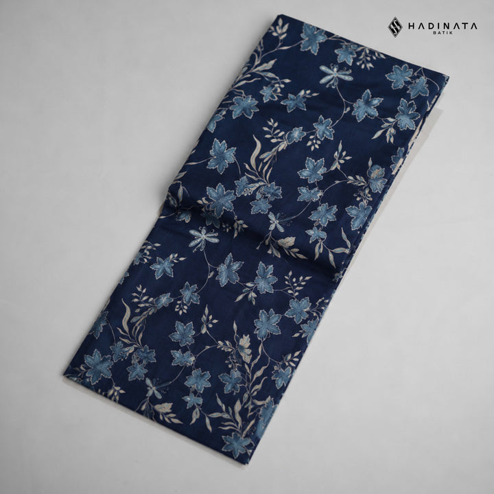 Hadinata Batik Premium Kain Katun Superfine Vidalea Navy