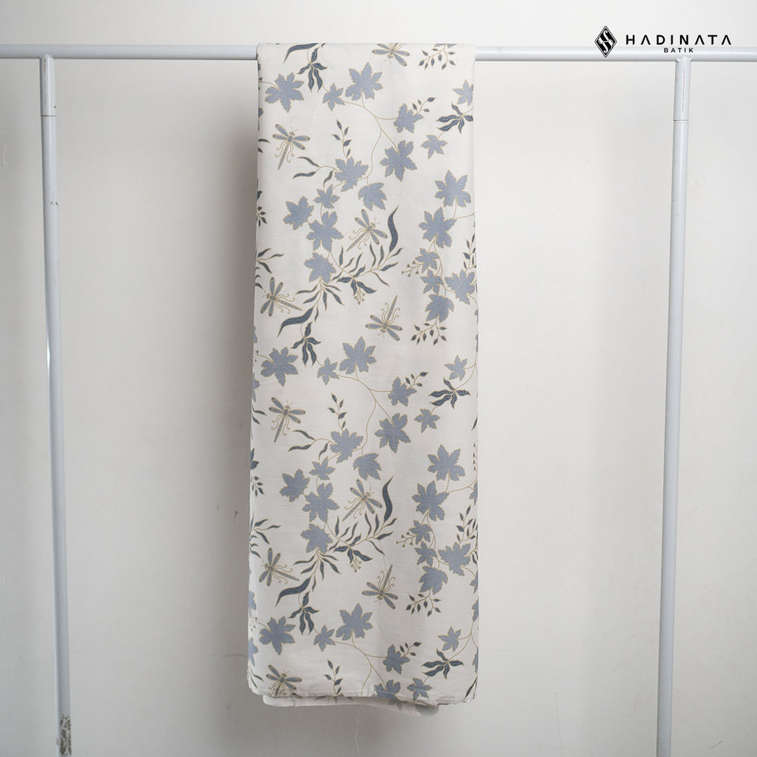 Hadinata Batik Premium Kain Katun Superfine Vidalea White