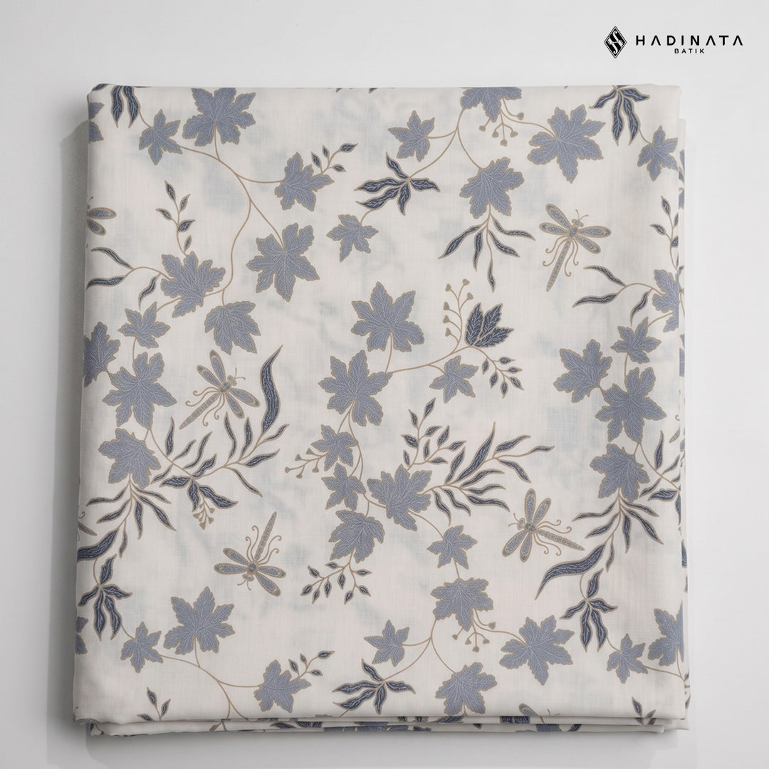 Hadinata Batik Premium Kain Katun Superfine Vidalea White