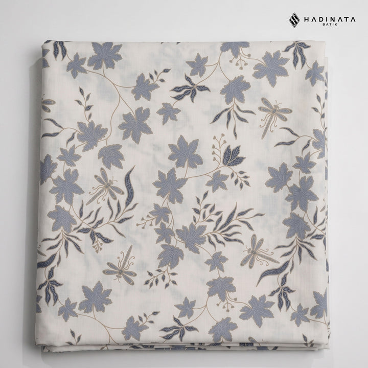 Hadinata Batik Premium Kain Katun Superfine Vidalea White
